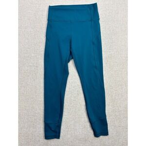 Lululemon All the Right Places High-Rise Pant Teal Blue Leggings Womens Size 6